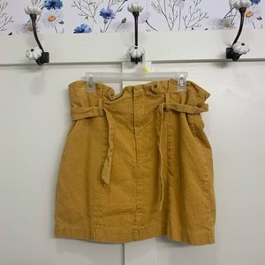 Pink Lily corduroy skirt